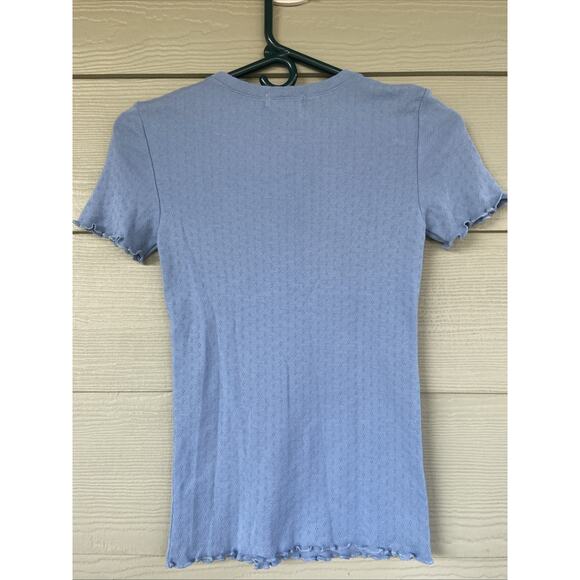Silver Lake Women's Blue Short Sleeve Tee - Picture 5 of 5